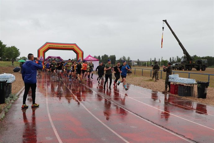 Carrera de Combate 'Lanceros de Farnesio' en Santovenia de Pisuerga (Valladolid)
