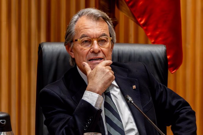 Arxiu - L'expresident de la Generalitat Artur Mas, compareix en la Comissió d'Investigació sobre la 'Operació Catalunya', al Congrés dels Diputats, a 5 de maig de 2025, a Madrid (Espanya)