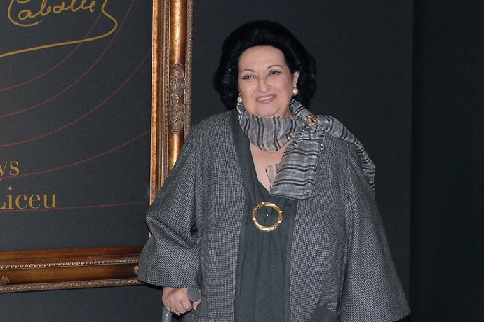 Archivo - La soprano Montserrat Caballé 