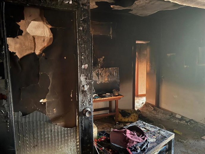 Incendio en Leganés