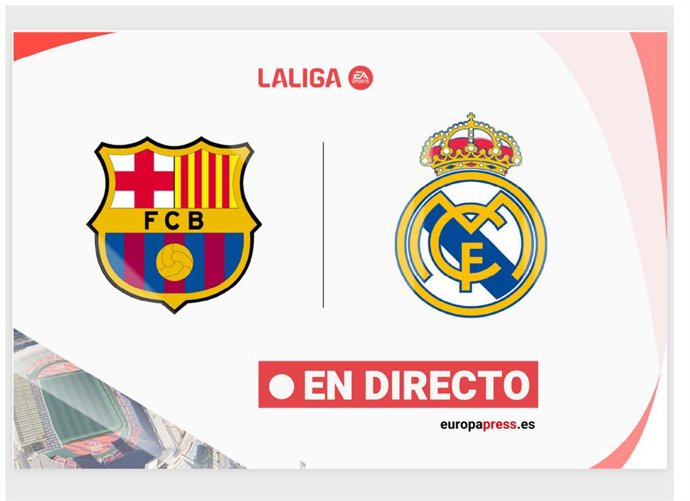 Onces Iniciales probables: Barcelona - Real Madrid: resumen y estadísticas del partido de la jornada 35 de LaLiga EA Sports