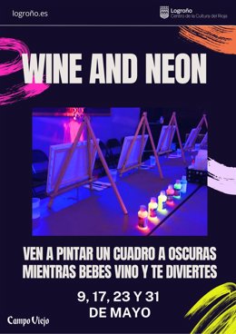 Actividad Wine and Neon