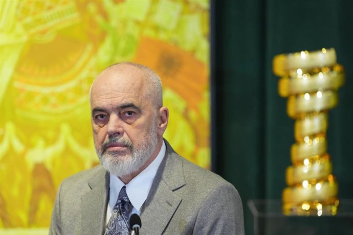 Archivo - Edi Rama, primer ministro de Albania