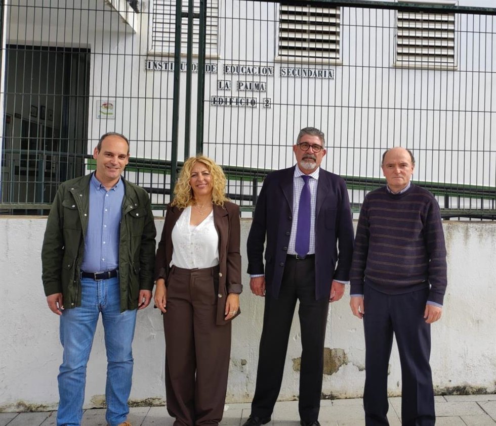 Encuentro en el IES La Palma.
