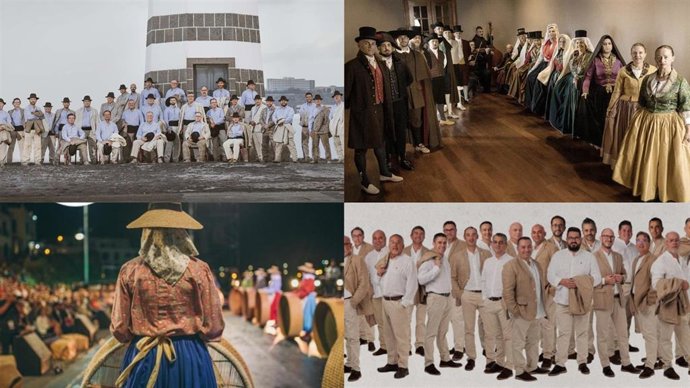 Más de 1.800 personas se dan cita en Tenerife con la danza y música tradicional por el mes de Canarias