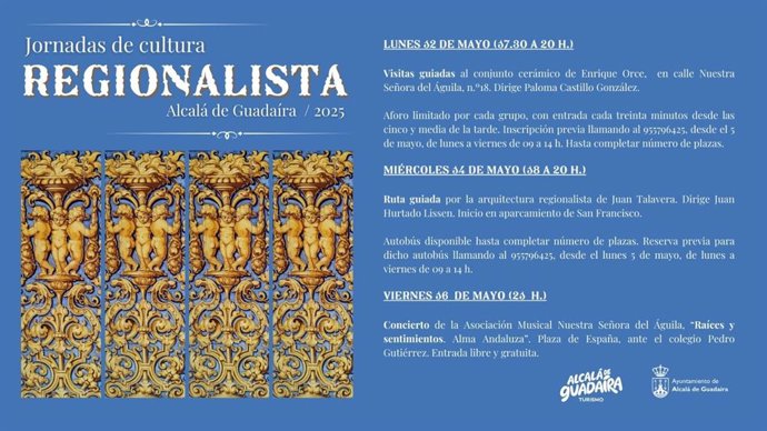 Alcalá de Guadaíra acoge desde este lunes sus segundas Jornadas de Cultura Regionalista