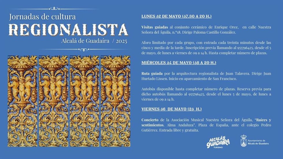 Alcalá de Guadaíra acoge desde este lunes sus segundas Jornadas de Cultura Regionalista