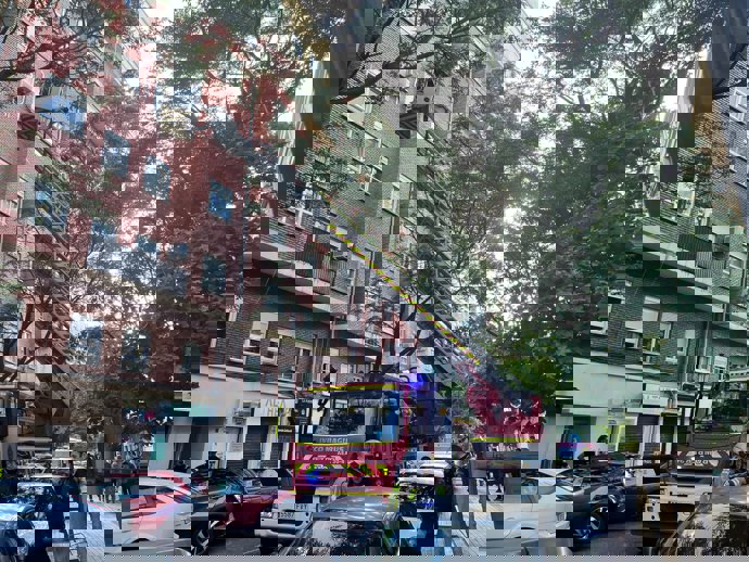 Incendio calle Artes Gráficas, València