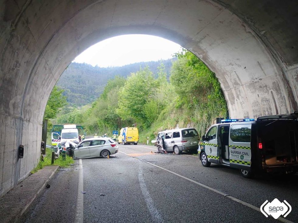 Accidente de tráfico en Piloña.