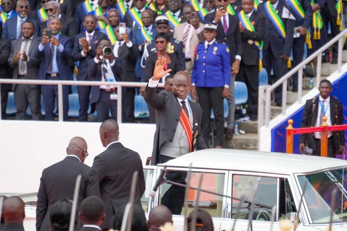El presidente de Gabón, Brice Clotaire Oligui Nguema