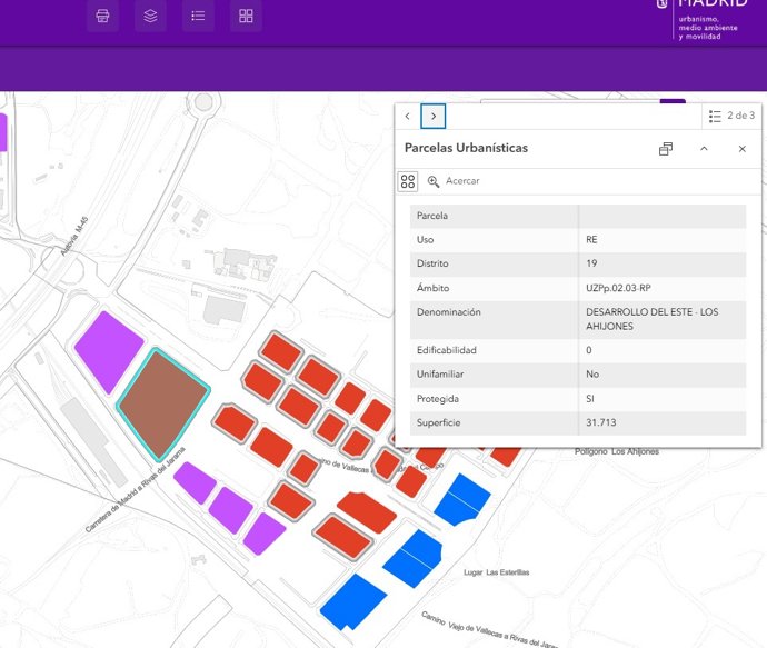 El Ayuntamiento facilita el seguimiento de desarrollos y ámbitos urbanísticos con la activación de un visor desde su web