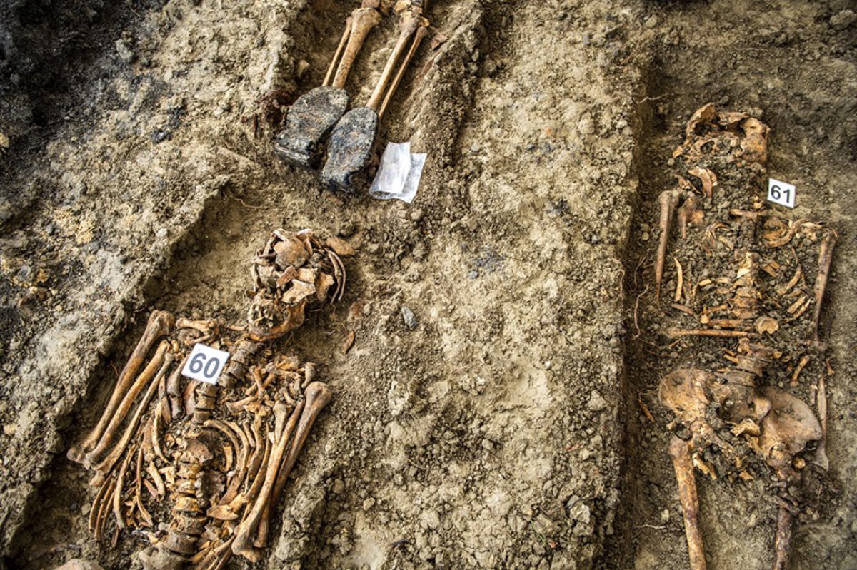Gogora identifica genéticamente a otras seis víctimas de la prisión franquista de Orduña (Bizkaia)