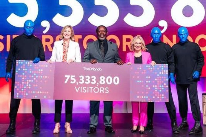 Orlando recibió 75,3 millones de visitantes en 2024 y se mantiene como el destino más visitado de EEUU