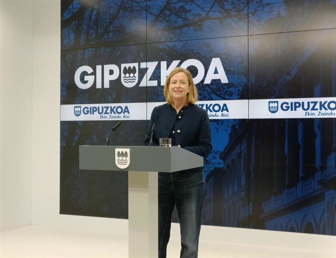 Archivo - La diputada general de Gipuzkoa, Eider Mendoza.