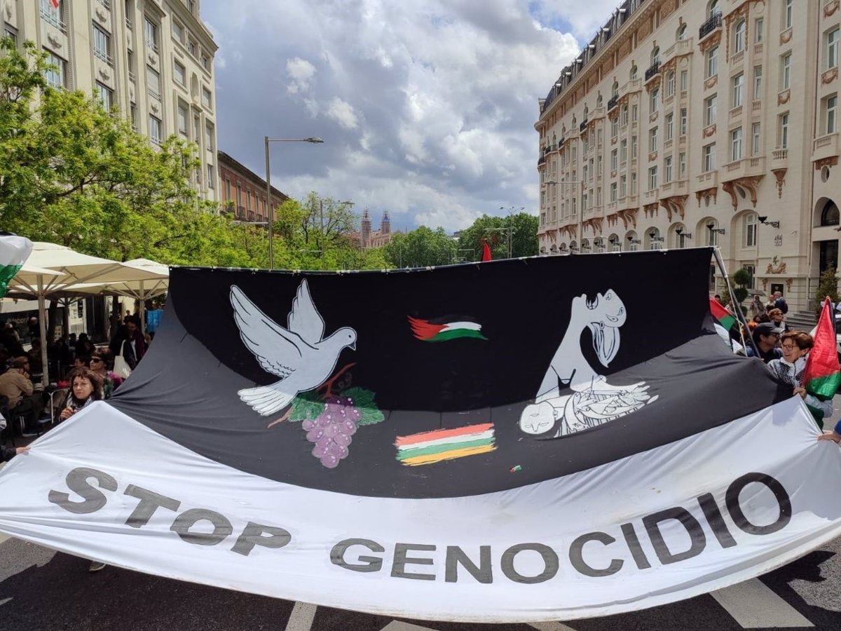  Acampada por Palestina  organiza este jueves una marcha en solidaridad con el pueblo palestino