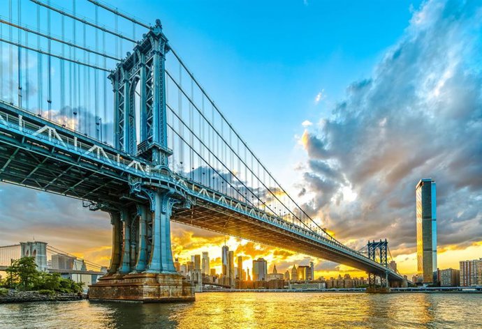Archivo - Puente de Nueva York.