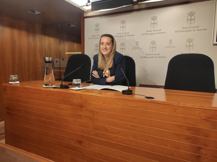 Cristina Vega, en rueda de prensa