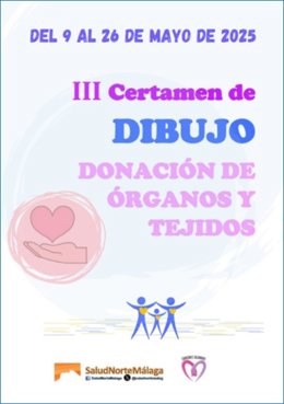 El Área Sanitaria Norte de Málaga pone en marcha la tercera edición del Certamen de Dibujo sobre la Donación de Órganos y Tejidos