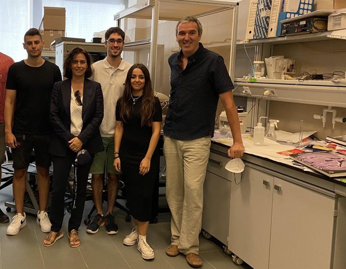 Investigadores del Laboratorio de Neurofisiología y Comportamiento de la Universidad de Castilla-La Mancha.