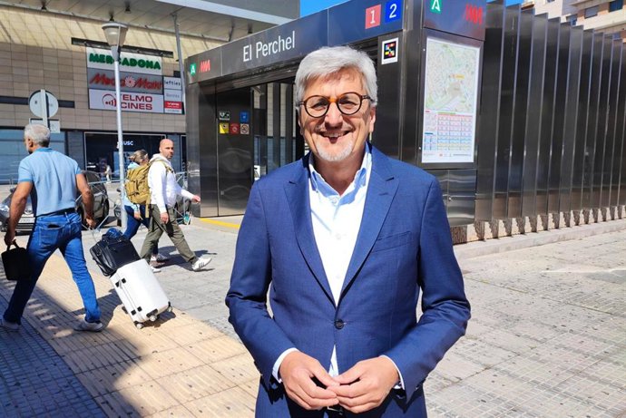 El secretario general del PSOE de Málaga y parlamentario andaluz, Josele Aguilar, en una imagen de archivo