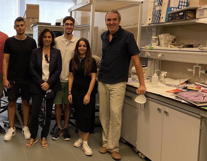 Investigadores del Laboratorio de Neurofisiología y Comportamiento de la Universidad de Castilla-La Mancha.