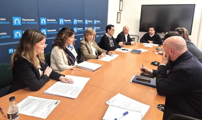 Reunión Junta de Gobierno de la Diputación de Palencia.