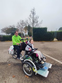 Bicicleta adaptada.