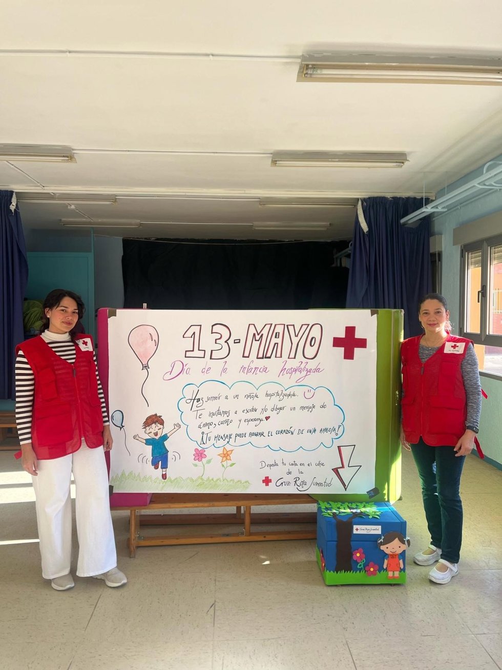 Cruz Roja Juventud apoyó a más de 280 niños y niñas hospitalizados en Valladolid en 2024.