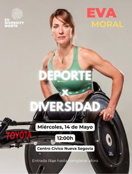 Eva Moral ofrece este miércoles en Segovia una charla sobre deporte y motivación.