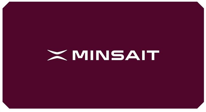 Archivo - Logo de Minsait, la filial tecnológica de Indra.