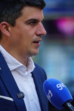 Daniel Fernández, portavoz del PSOE de Santander