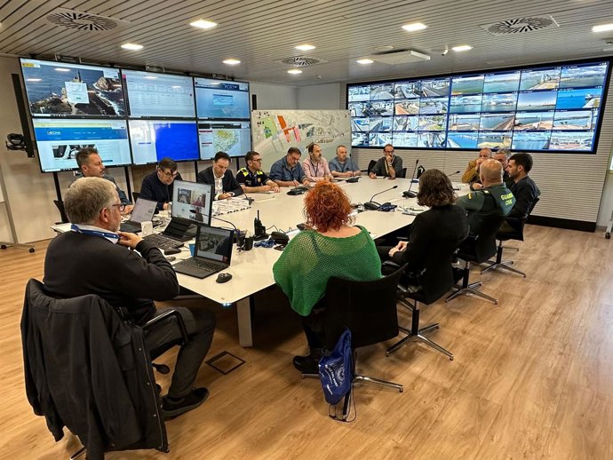 Simulacro de emergencias en el Port de Tarragona