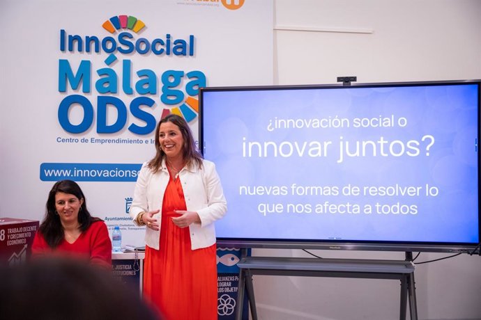La concejala delegada de Participación, Migración y Cooperación al Desarrollo, Mar Torres, ha participado en el encuentro 'Los retos de la innovación social en Málaga',