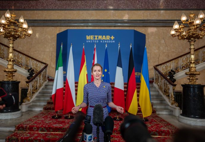 12 May 2025, United Kingdom, London: Kaja Kallas, European Union High Representative for Foreign Affairs and former Prime Minister of the Republic of Estonia.