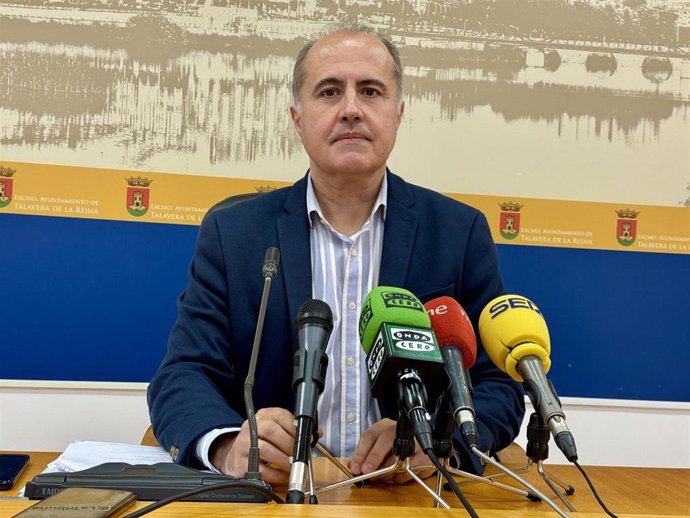 El portavoz del Ayuntamiento de Talavera, Jesús García-Barroso.