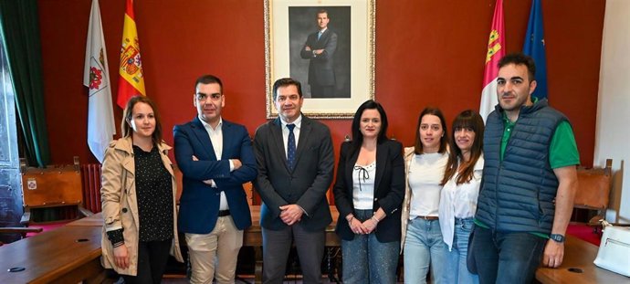 Visita del presidente de la Diputación de Ciudad Real, Miguel Ángel Valverde, a Almagro.