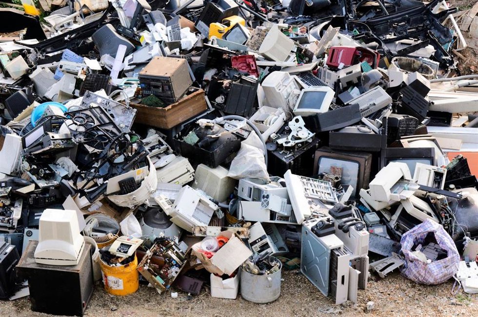Archivo - Residuos electrónicos recogidos por Fundación Ecolec