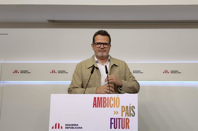 El sotssecretari de Comunicació d'ERC, Isaac Albert