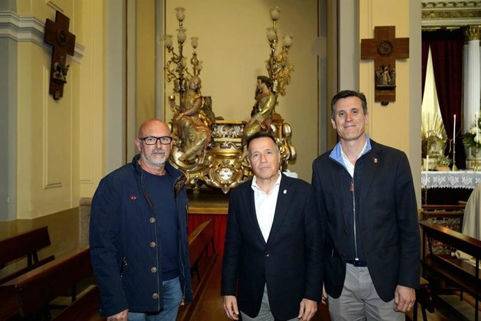 Visita de Alejandro Clausell la Iglesia de San Blas