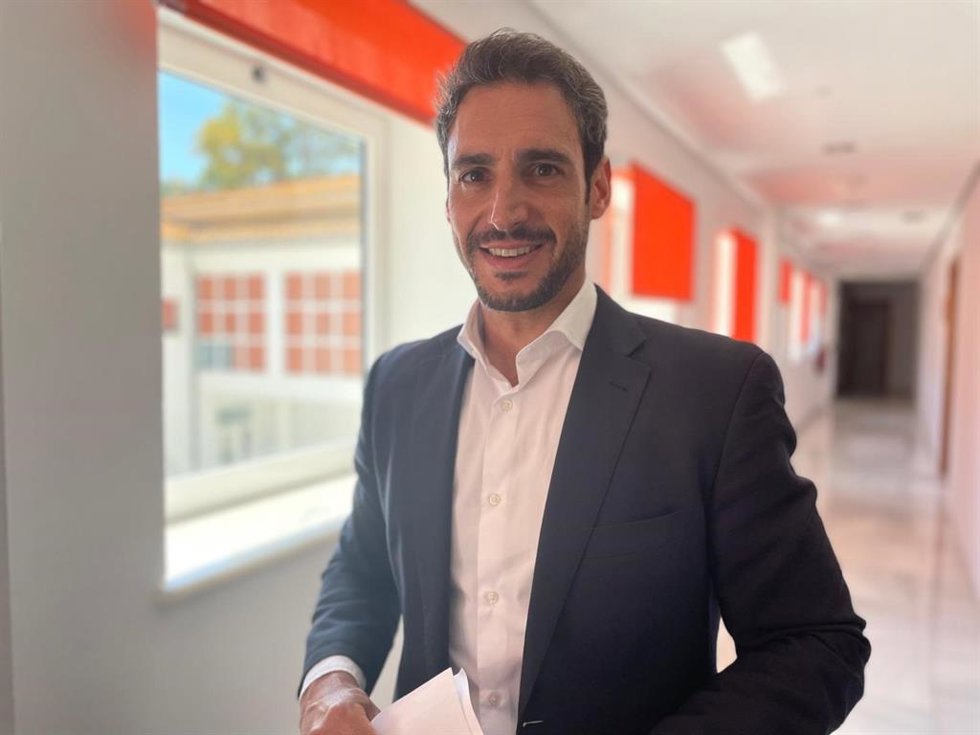 El secretario general del PP de Sevilla, Agustín Aguilera