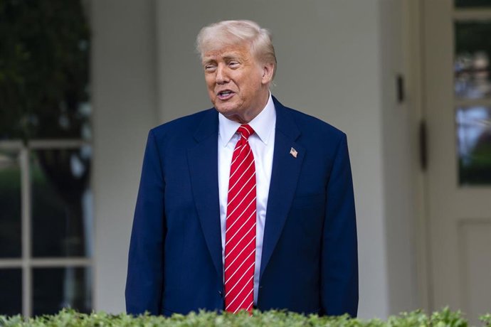 El presidente de Estados Unidos, Donald Trump