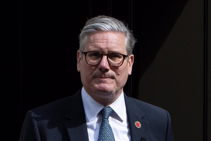 May 8, 2025, London, United Kingdom: UK Prime Minister Keir Starmer leaves 10 Downing Street.