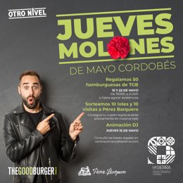 El centro comercial La Sierra de Córdoba, propiedad de Carmila y Carrefour Property, vuelve a animar este año el Mayo Cordobés con sus 'Jueves molones', en una acción a celebrar los días 15 y 22 de mayo.