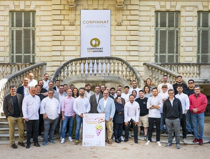 Presentación del 5 Festival Gastronòmic de Corpinnat, en el Palau Robert de Barcelona