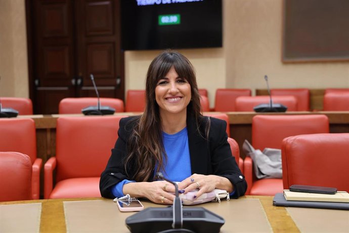 La portavoz de Derechos Sociales y diputada por Almería, Inés Plaza.