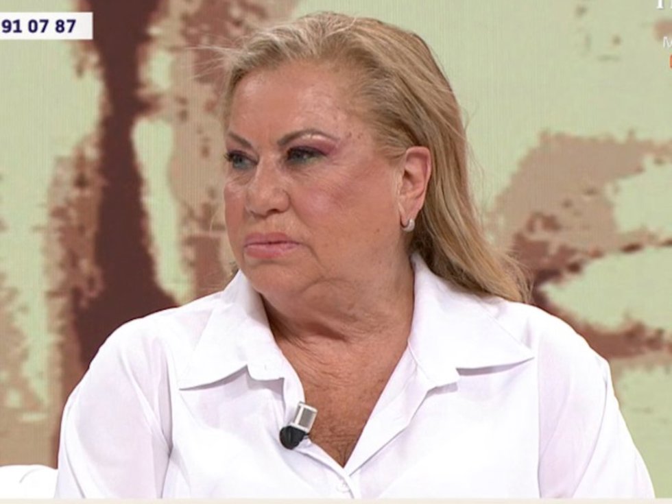 Mayte Zaldívar se sienta en el plató de 'Y ahora Sonsoles' en Antena 3