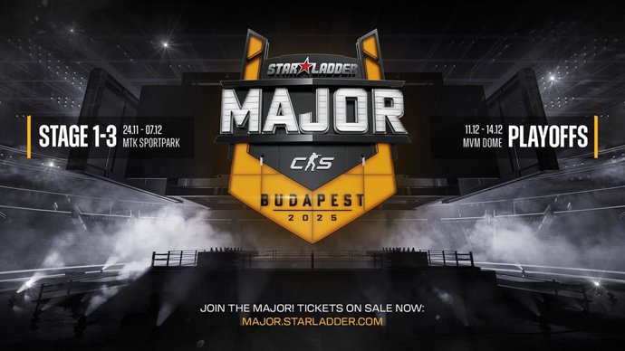 StarLadder to Host 2025 CS2 Major in Budapest’s 20,000-Seat MVM Dome