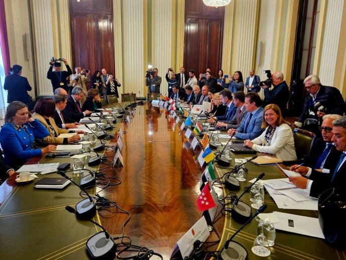 La consejera de Agricultura, Ganadería, Mundo Rural y Medio Ambiente, Noemí Manzanos, asiste a la Conferencia Sectorial de Agricultura y Desarrollo Rural y el Consejo Consultivo de Política Agrícola para Asuntos Comunitarios