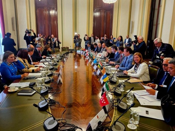 La consejera de Agricultura, Ganadería, Mundo Rural y Medio Ambiente, Noemí Manzanos, asiste a la Conferencia Sectorial de Agricultura y Desarrollo Rural y el Consejo Consultivo de Política Agrícola para Asuntos Comunitarios