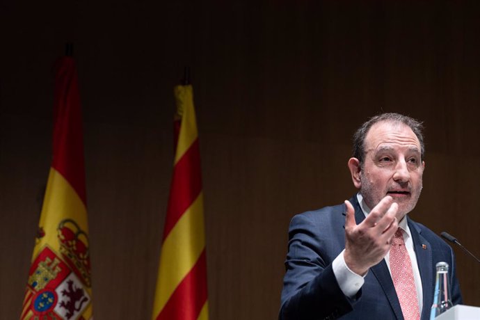 Archivo - El conseller de Justícia i Qualitat Democràtica, Ramon Espadaler